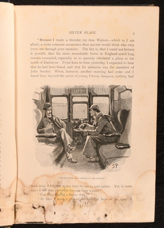 1894 The Memoirs of Sherlock Holmes Arthur Conan Doyle Sidney Paget First Edi... gallery