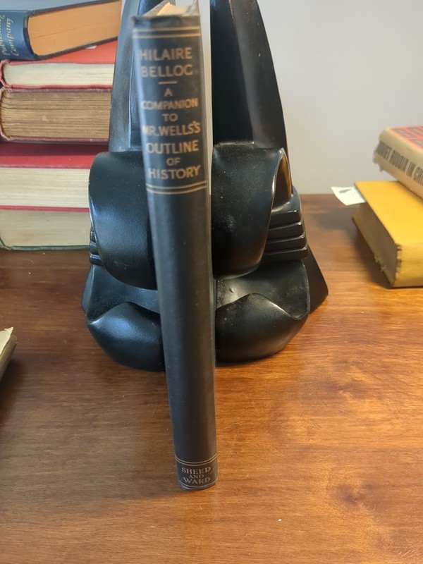 A Companion to Mr. Wells's Outline of History by Hilaire Belloc 1929 HC/DJ gallery
