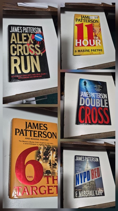 James Patterson Thrillers – Alex Cross, Women's Murder Club, NYPD Red & More! gallery