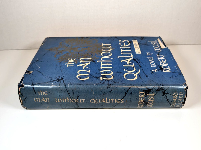 The Man Without Qualities Vol. 2 – Robert Musil – 1st American Ed 1954 HC w/DJ gallery