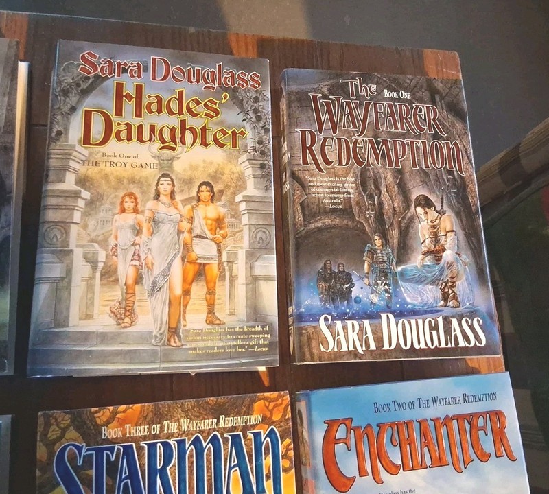 1st Edition Fantasy Book Lot Sara Douglass Lot of 6,Waverly Hades,Sinner...HCs gallery