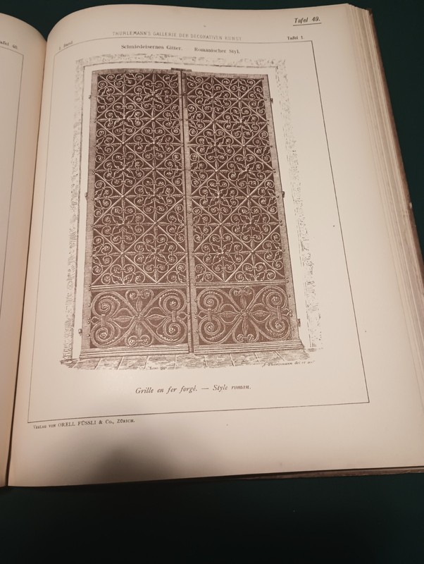 2070 Originelle Decorations -Motive By A. Kunstepochen 1889 Thurlemann Architect gallery