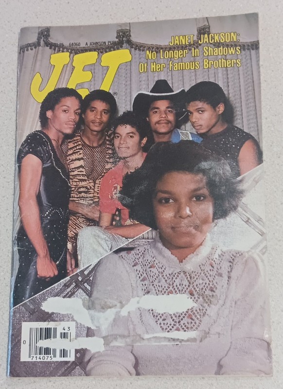 JET Magazine 10-7-1982 JANET JACKSON:No Longer In Shadows Of Her Famous Brothers