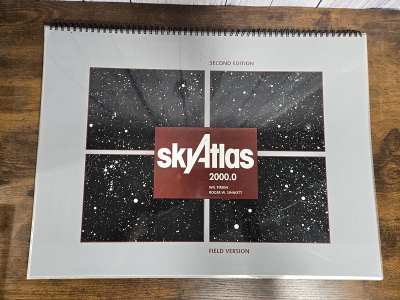 Sky Atlas 2000.0 Field Version (Laminated) Second Edition 2nd Ed