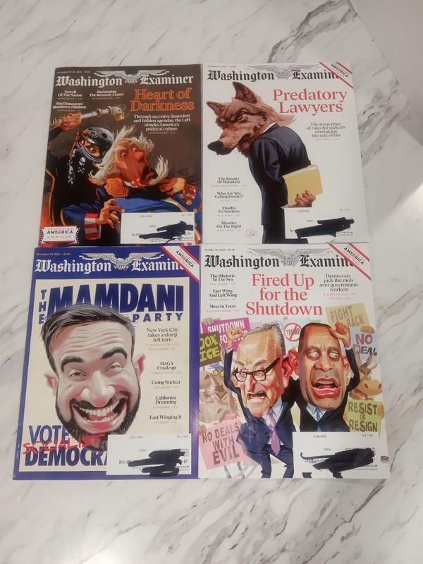 The Washington Examiner 4 Magazine Issues From 2025