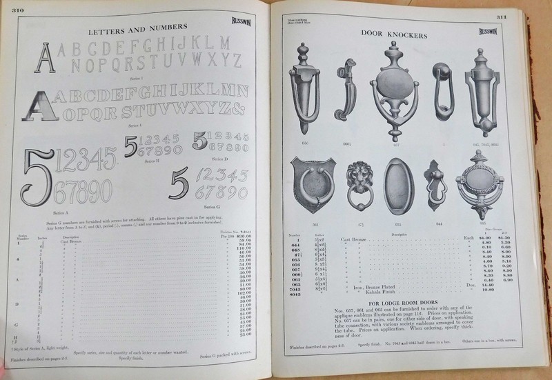 1920 Russell and Erwin Catalog Volume 11 gallery