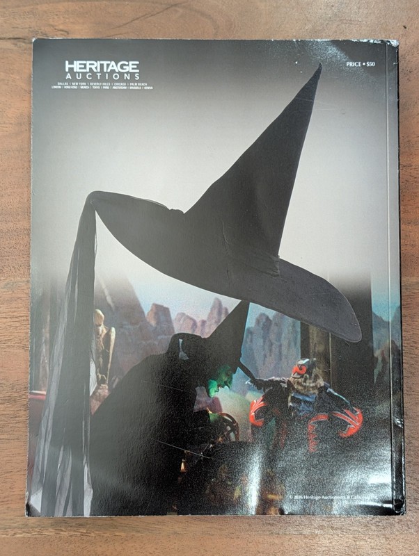 Heritage Auctions Catalog July 13-17 Wizard of Oz Star Trek Wonka Hollywood gallery