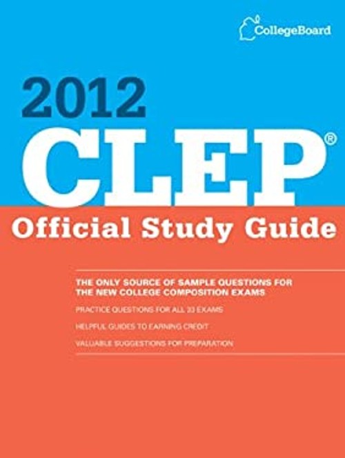 CLEP 2012 Paperback College Board Staff