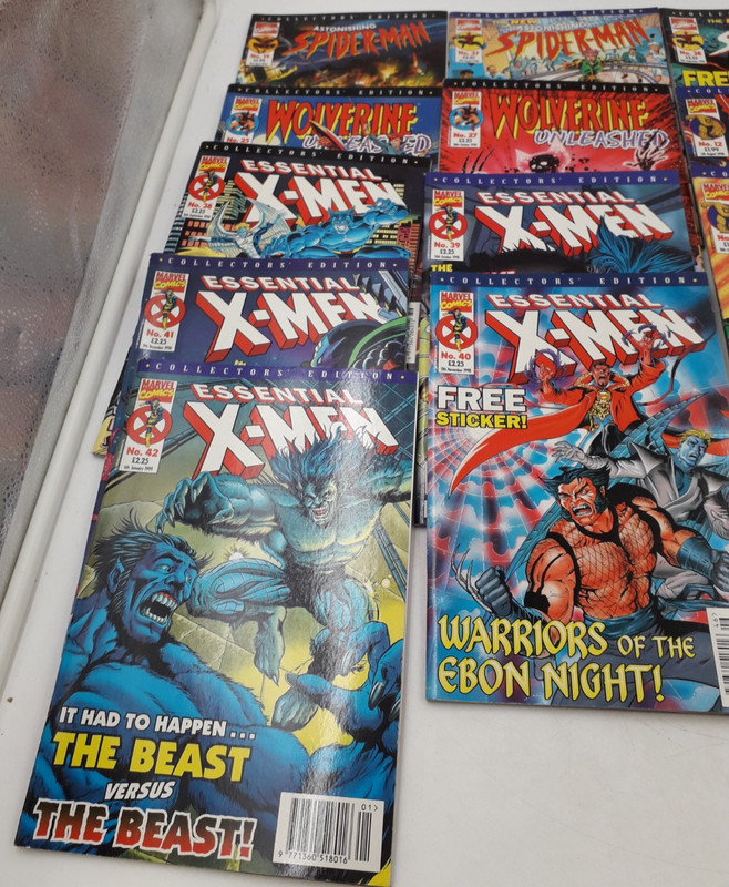 Marvel Collectors Edition Comics X-men, Fantastic Four, Wolverine 1997 gallery
