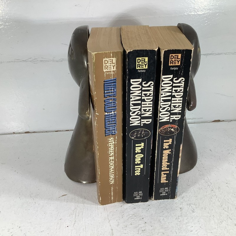 Stephen R. Donaldson The Second Chronicles of Thomas Covenant Comple 1-3 PB Good