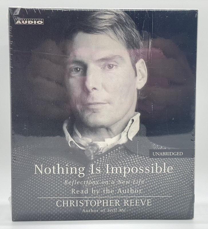 2002  Christopher  Reeve  Nothing  Is  Impossible  Audio  Book   Superman  Dolby