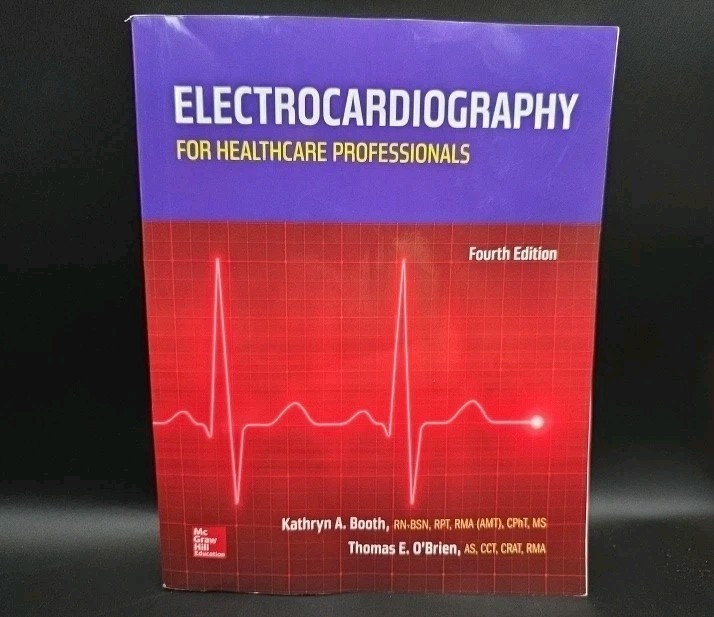 Electrocardiography for Healthcare Professionals 4th Edition – Booth & O’Brien