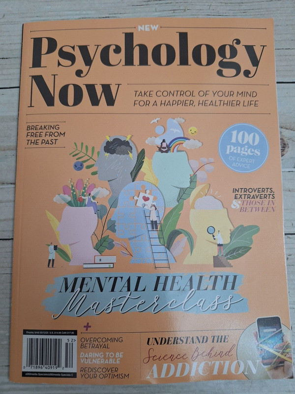Psychology Now May 2025 Magazine Mental Health Masterclass Science Addiction