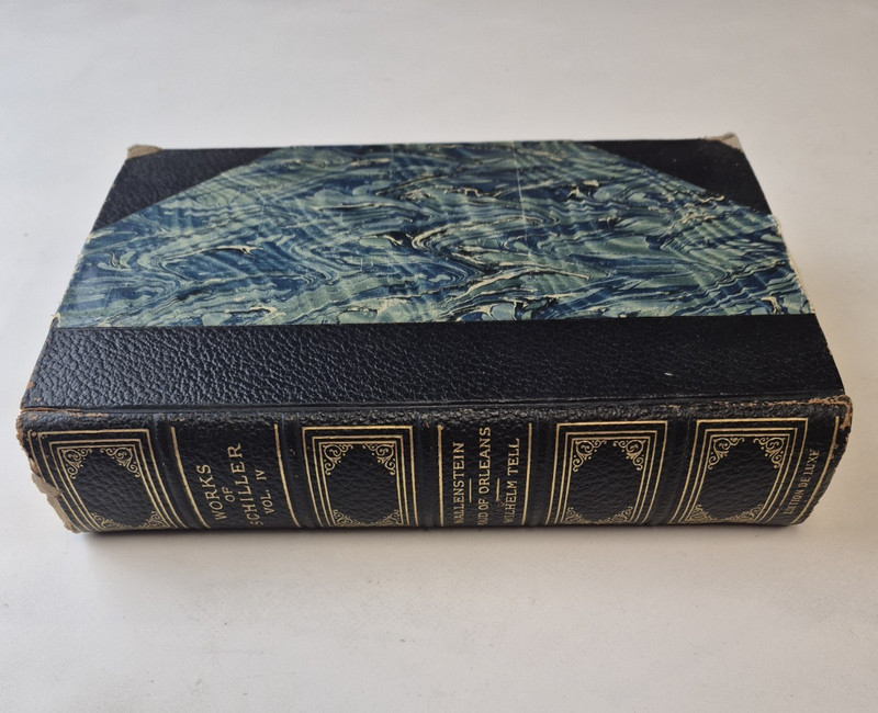 Works of Schiller Vol. IV Hardcover 1902 Limited Edition Copy gallery