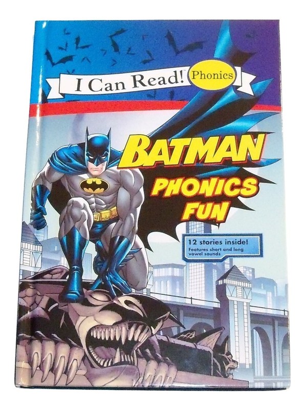 DC Comics I Can Read Phonics Hardcover Edition ~ 12 Educational Readers in 1