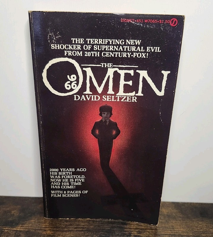 The Omen – David Seltzer 1976 Vintage Horror First Signet Printing