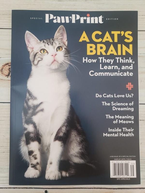 Special Edition Paw Print a Cat’s Brain June 2023 Magazine Learn Communicate