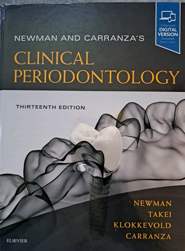 Newman and Carranza’s Clinical Periodontology 13th Ed Hardcover – GOOD Cond