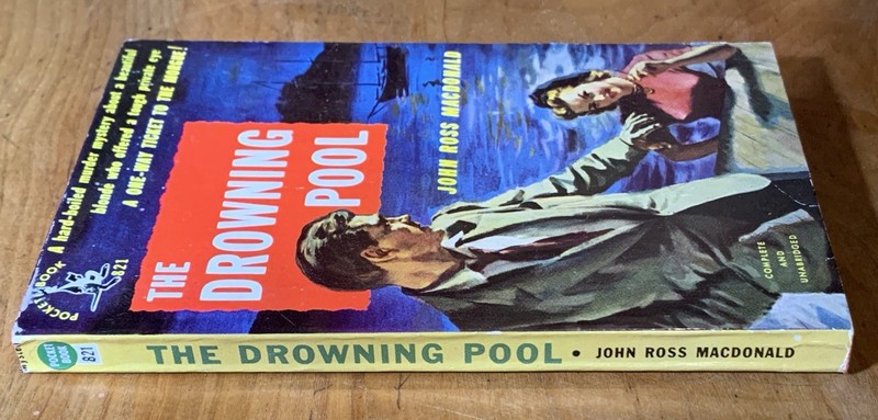 The Drowning Pool by John Ross Macdonald - NF vintage 1951 Pocket mystery pb gallery