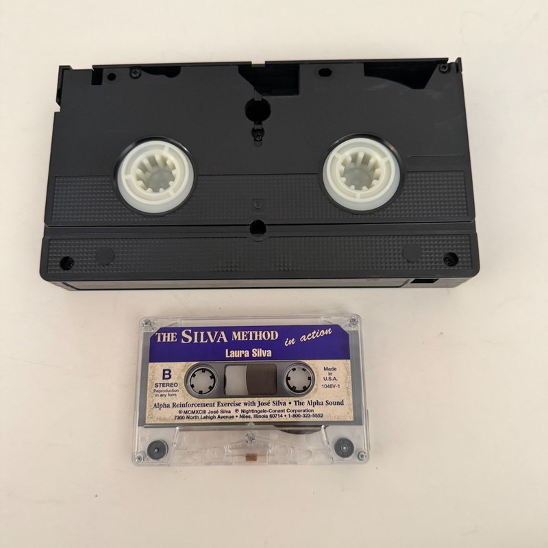 The Silva Method in Action Box Set VHS Tape & Cassette Laura Silva Mind Power gallery
