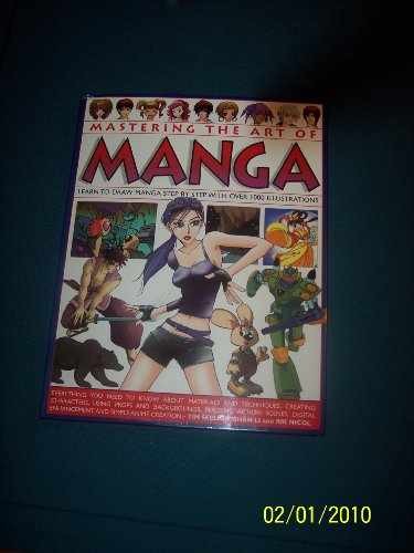 Mastering the Art of Manga Learn – Paperback, by Tim Seelig Yishan – Very Good