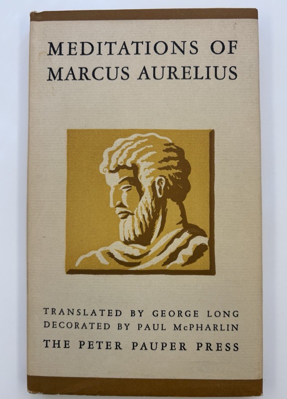 Meditations Of Marcus Aurelius – Peter Pauper Press HCDJ 1957