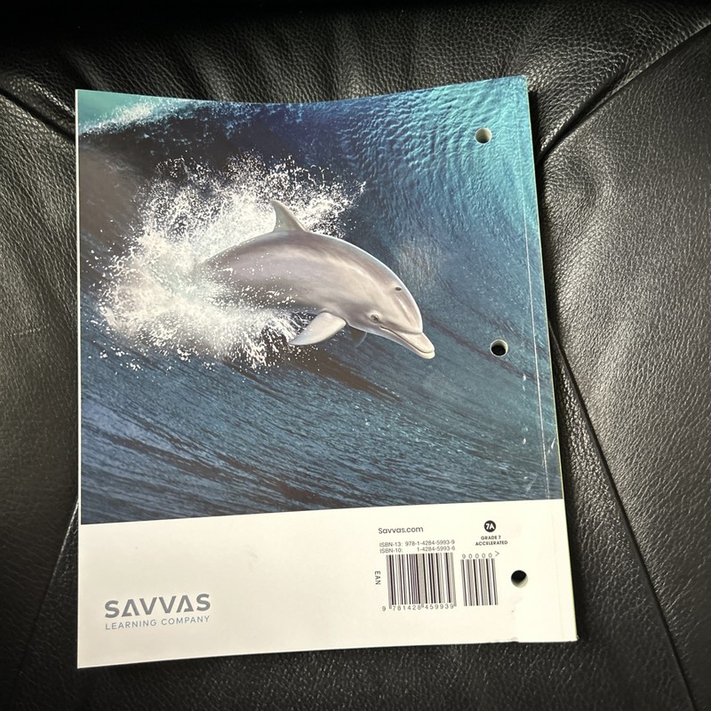 Grade 7 Accelerated Envision Mathematics Florida BEST Student Ed Vol 1 FREE SHIP gallery
