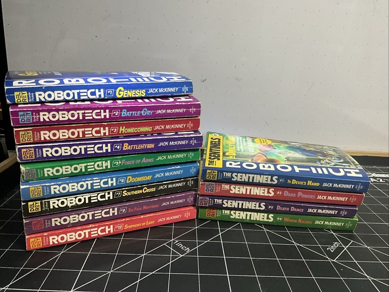 ROBOTECH Novel Book Set Jack McKinney Lot Of 13 gallery