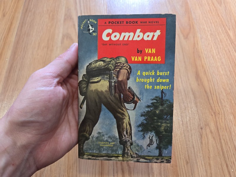 Pocket Book WW2 WWII VTG PAPERBACK LOT Mister Roberts Here Is Your War Combat gallery