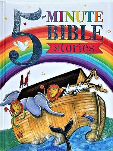 5-Minute Bible Stories – Hardcover, by Retold by Mary Batchelor and – Very Good