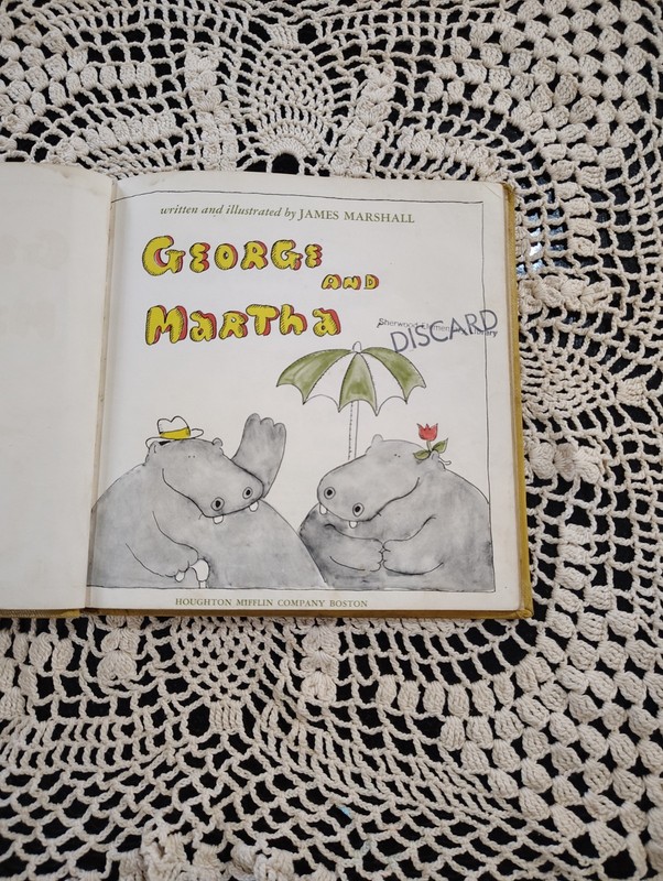 George and Martha James Marshall vintage hc 1972 gallery