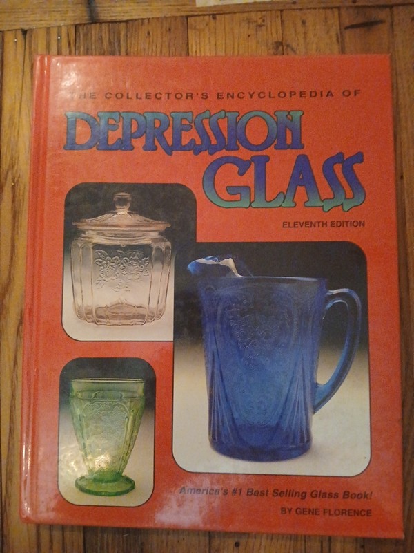 Collector’s Encyclopedia of Depression Glass Hardcover Gene Flore