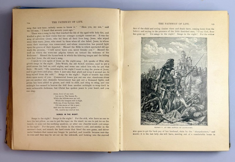 Antique Book 1894 The Pathway Of Life Rev T DeWitt Talmage Hardcover Illustrated gallery