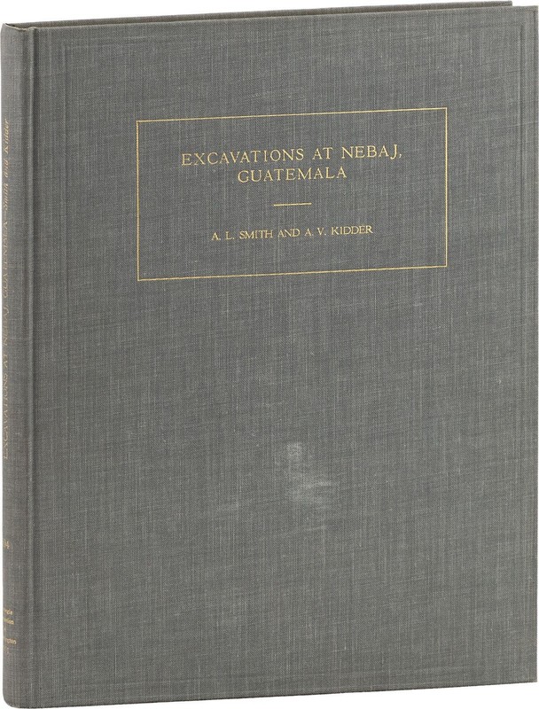EXCAVATIONS AT NEBAJ, GUATEMALA Carnegie Institution of Washington 594 very good