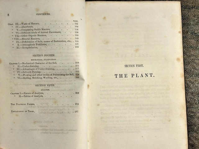 Antiquarian book: “The Elements of Agriculture”, Geo. Waring, Jr., 1855 gallery