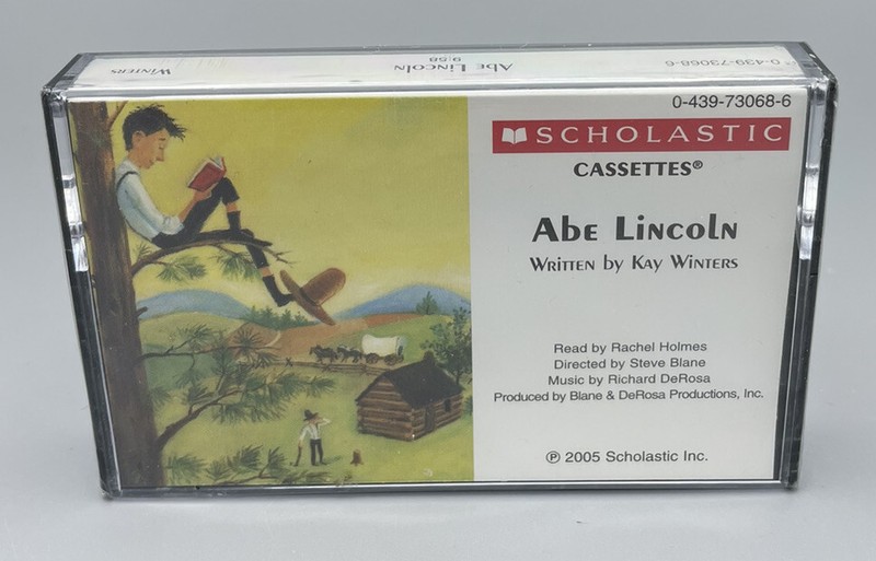 NEW SEALED Abe Lincoln Scholastic Cassette Written By Kay Winters