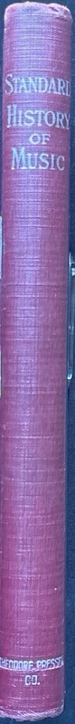 Vintage Standard History of Music James Francis Cooke Theodore Presser Map 1936 gallery