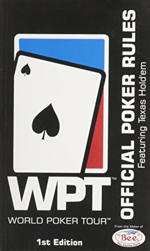 WPT WORLD POKER TOUR (OFFICIAL POKER RULES FEATURING TEXAS HOLDEM, – VERY GOOD