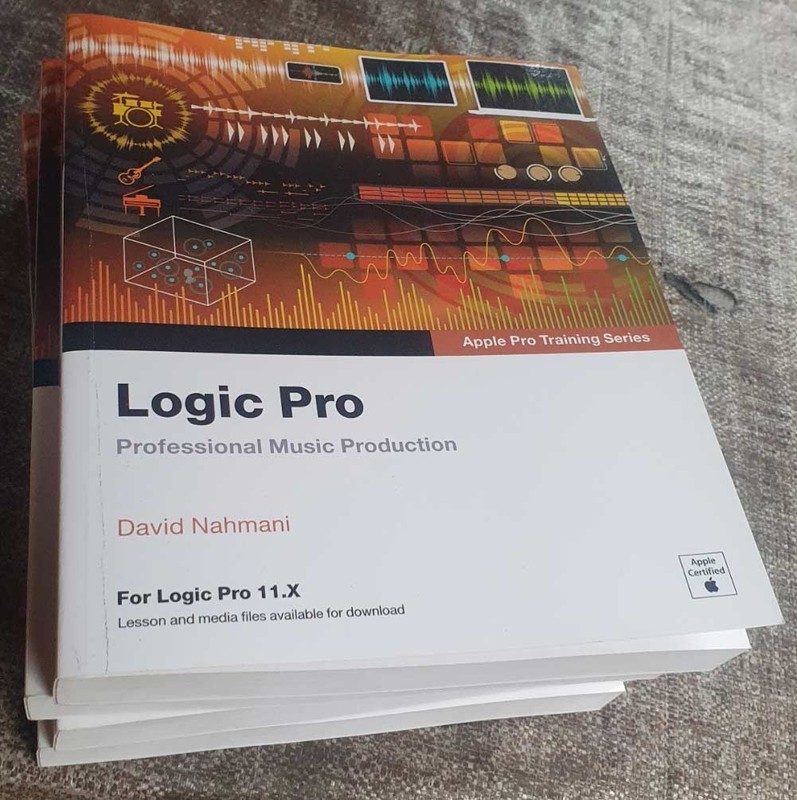 APPLE PRO TRAINING SERIES: LOGIC PRO 11.X – Signed by Author David Nahmani