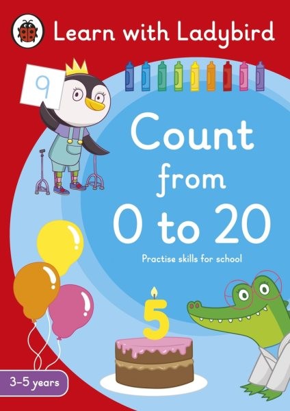Count From 0 To 20: A Learn With Ladybird Activity Book 3-5 Years by Ladybird…