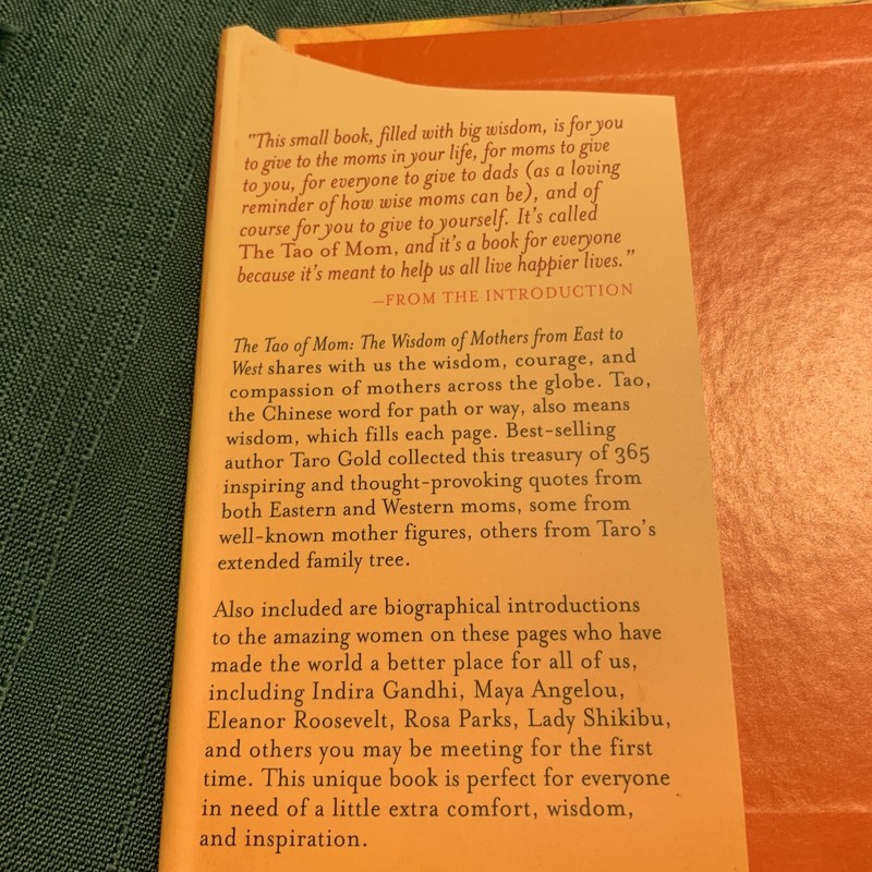The Tao of Mom: The Wisdom of Mothers from East to West by Taro Gold: Hardcover gallery