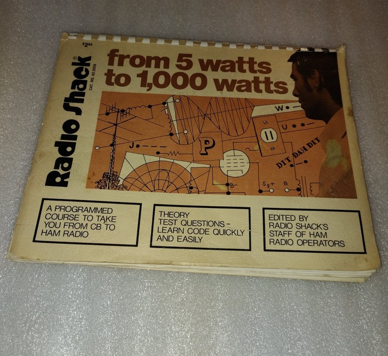 from 5 Watts to 1,000 Watts Radio Shack Ham Radio CB Morse Code Tandy