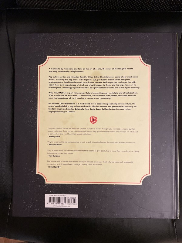 Why Vinyl Matters by J. Bickerdike (2017, Hardcover) gallery