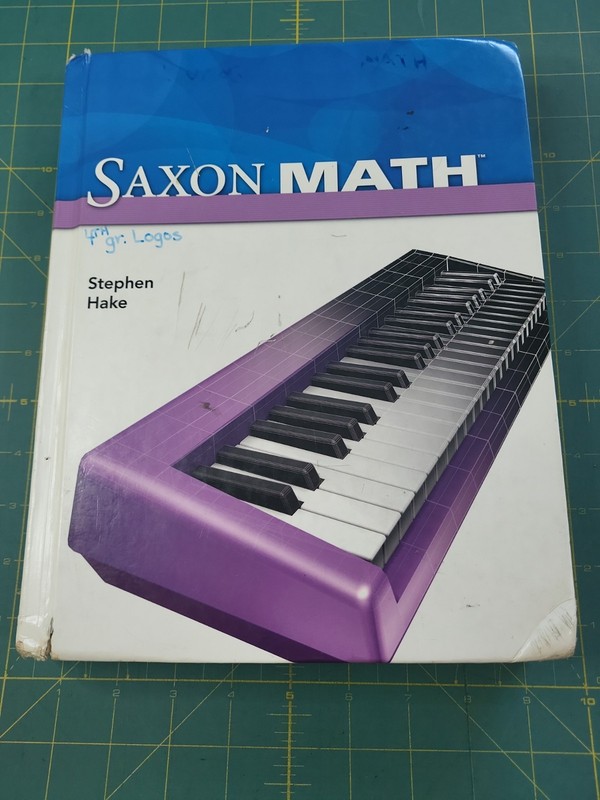 Saxon Math Intermediate 4 : Student Edition 2008 by Stephen Hake Hardcover