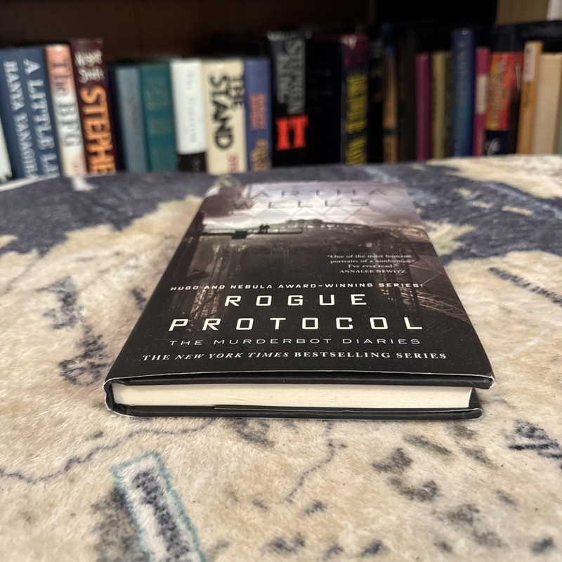 Rogue Protocol - Martha Wells (Hardcover) First Edition/Late, VG, Murderbot gallery