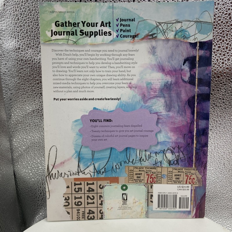 Art Journal Courage: Fearless Mixed Media Techniques for Journaling BravelyNEW gallery