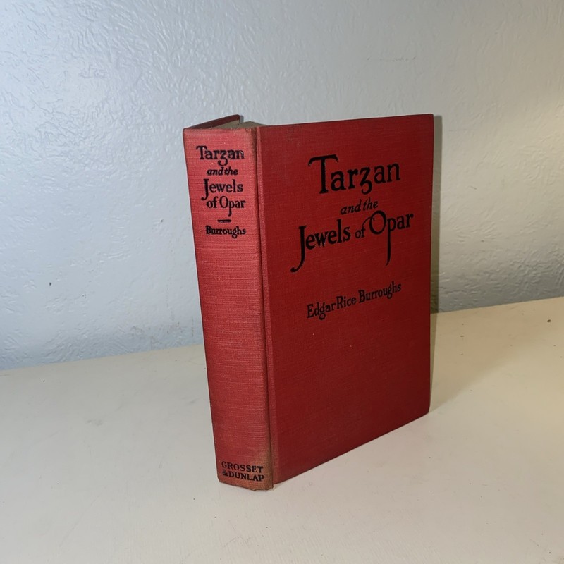 Tarzan And The Jewels Of Opar By Edgar Rice Burroughs c1918