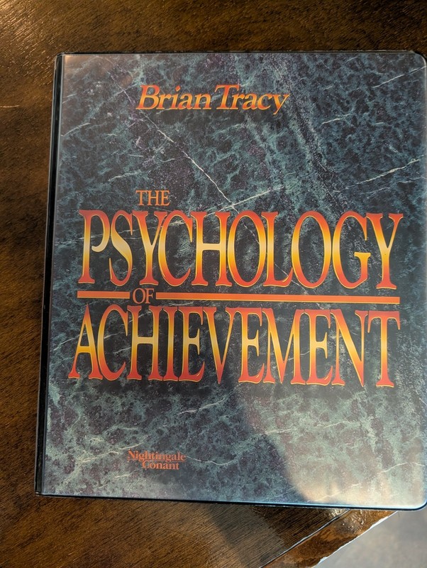 Brian Tracy The Psychology of Achievement 6 Cassette Set Complete
