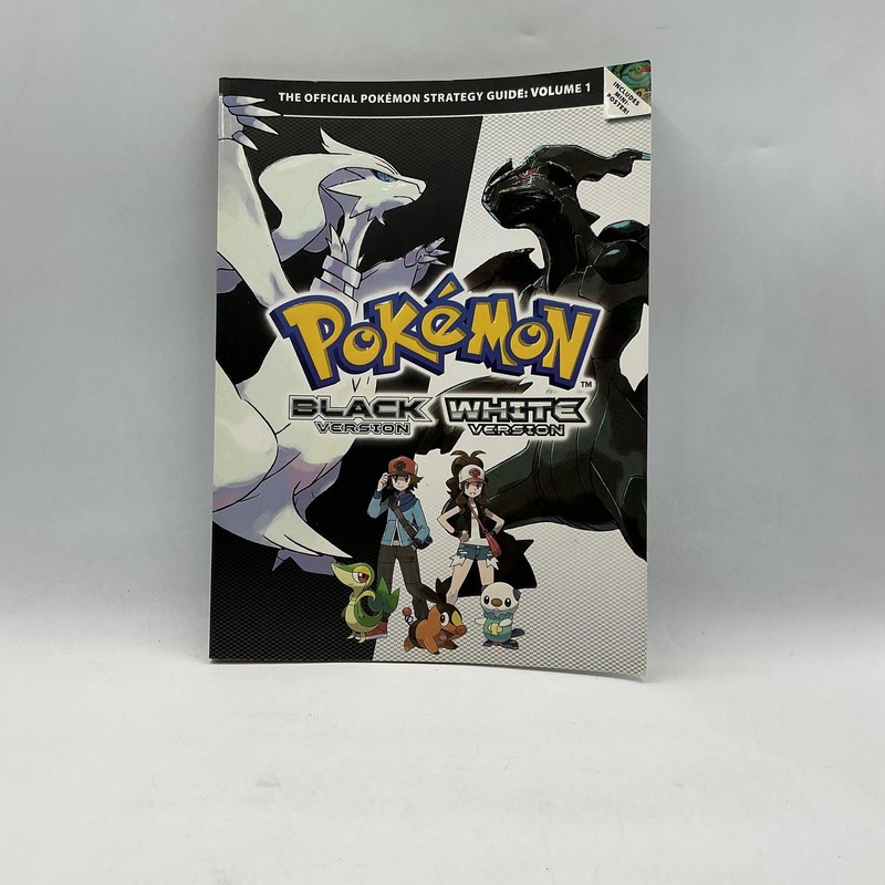 PRIMA GAMES POKEMON BLACK & WHITE VERSIONS OFFICIAL STRATEGY GUIDE V1 PAPERBACK