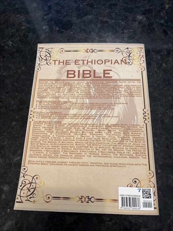 Ethiopian Bible Lost Books Collection in English 95 Books
